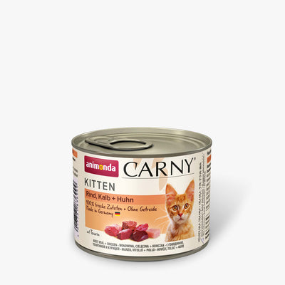 Animonda Carny Kitten rund/ kalf/ kip 200gr.