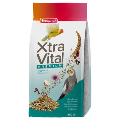 Beaphar XtraVital Premium Food Grote Parkiet 1kg