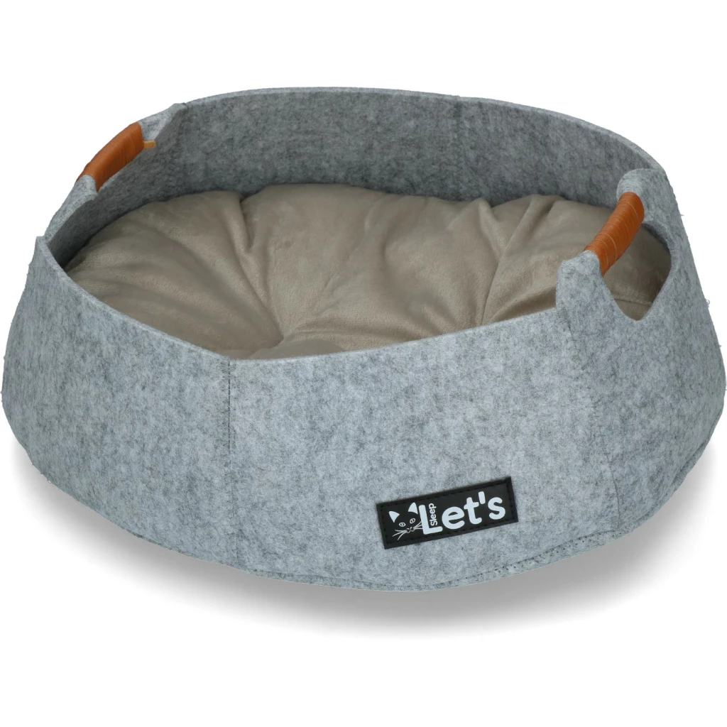 Let's Relaxing Basket Kat Grijs