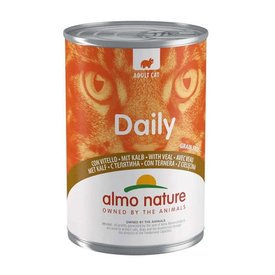 Almo Nature Cat Daily Kalf 400gr.
