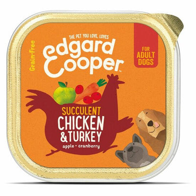 Edgard & Cooper Adult natvoer Chicken & Turkey 150gr.