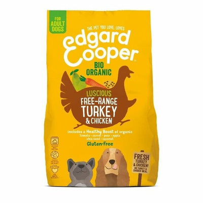 Edgard & Cooper Adult Dog vers bio scharrel kalkoen & verse bio kip 2,5kg