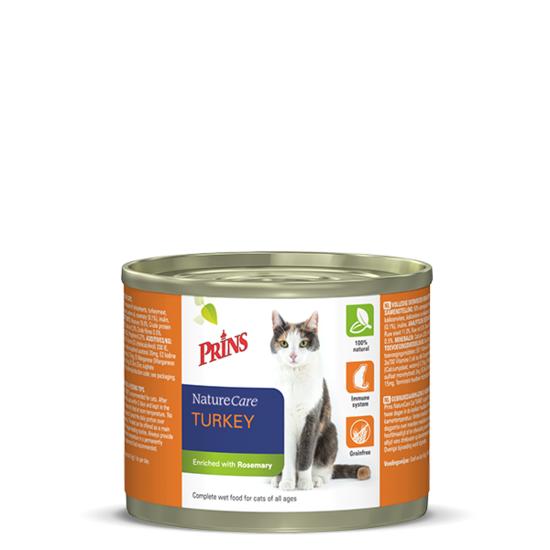 Prins NatureCare Cat Turkey 200gr.