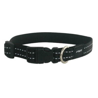 Rogz Utility halsband M zwart
