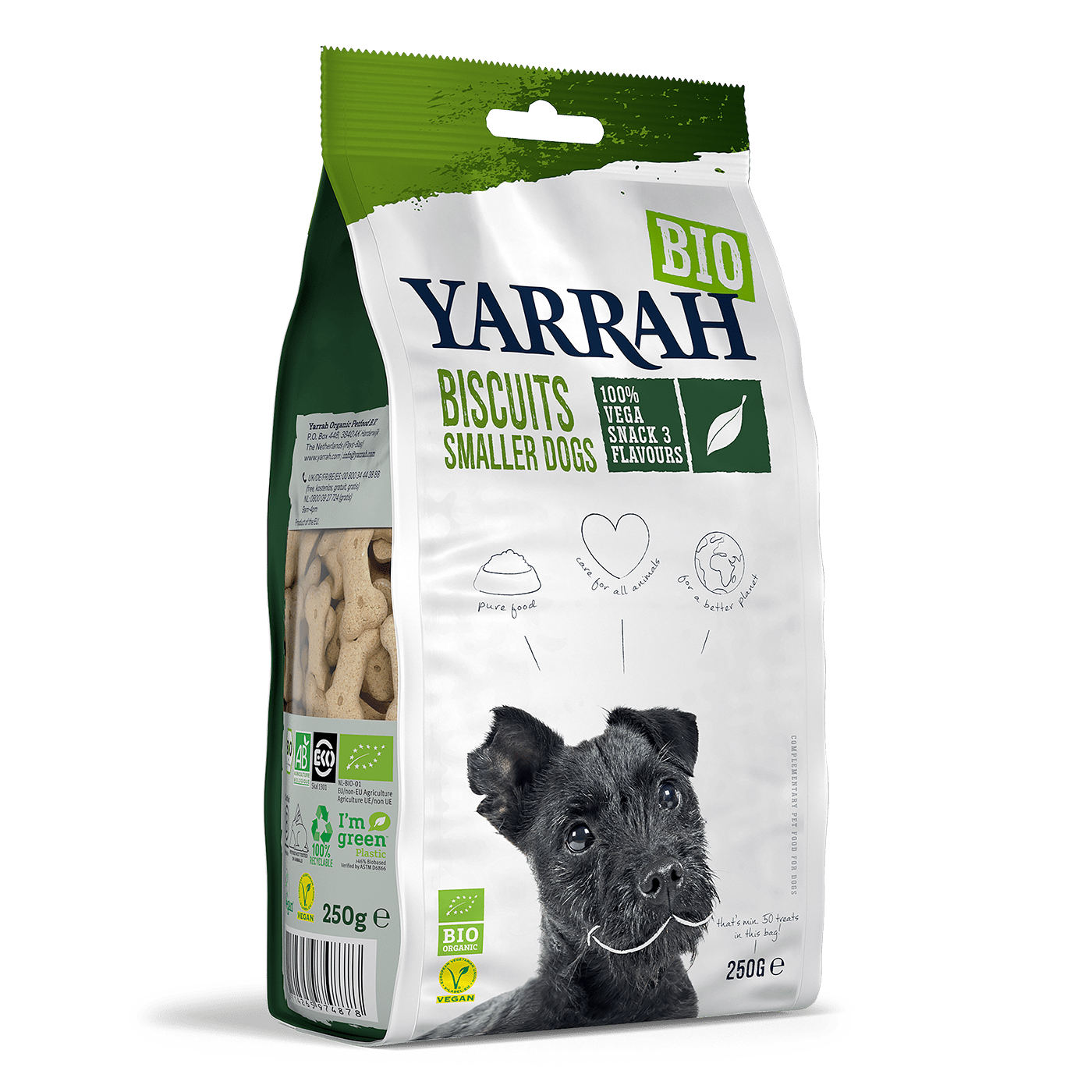 Yarrah biologische vegan hondenkoekjes - kleine hond