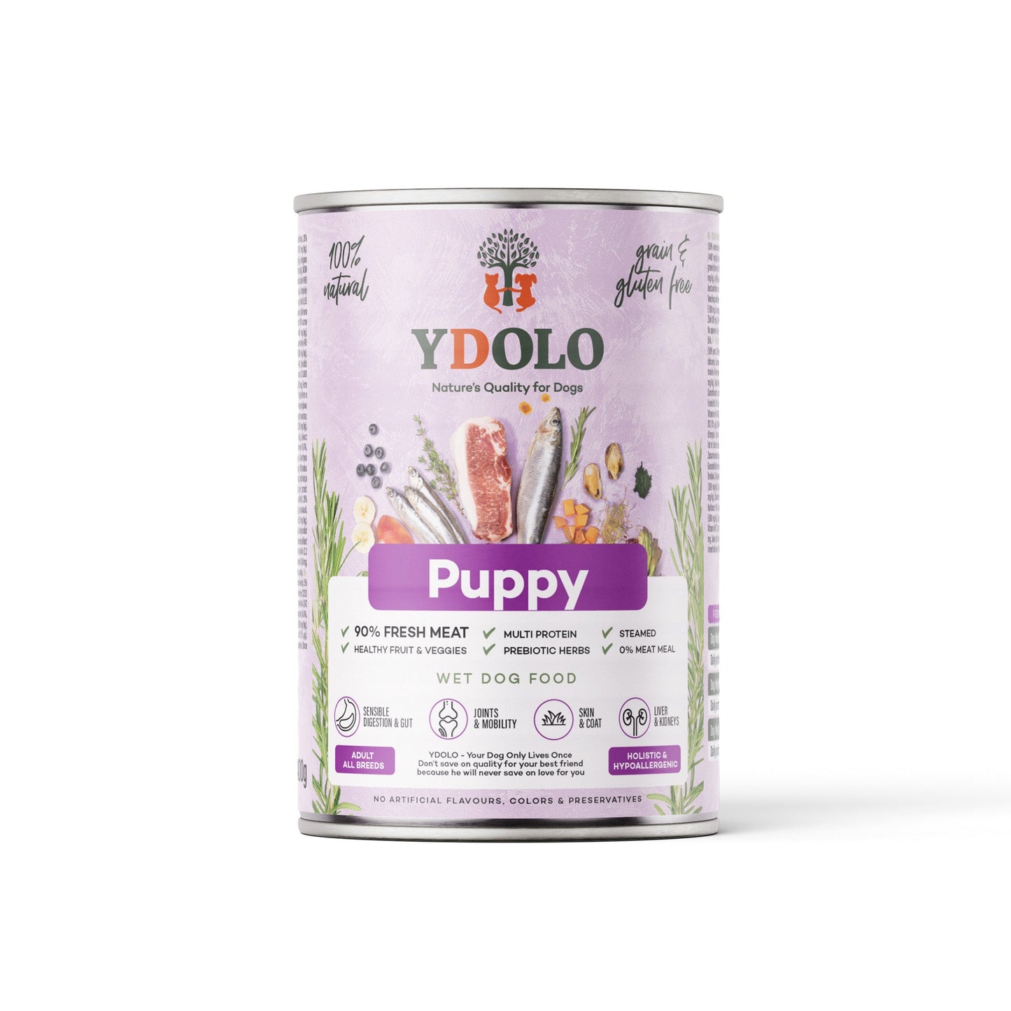 Ydolo natvoer Puppy 400gr.
