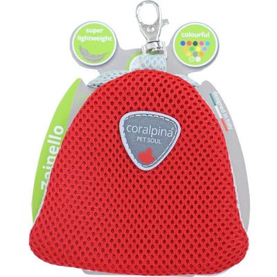 Coralpina Zainello Cinquetorri poepzakhouder, rood