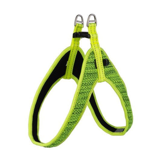 Rogz Utility Fast Fit hondentuig geel reflecterend M/L