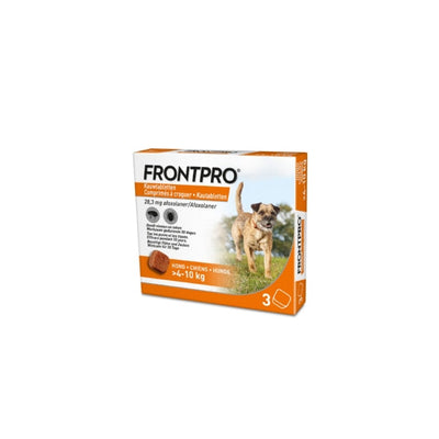Frontpro Dog M >4-10kg - 3 tabletten