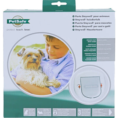 PetSafe huisdierluik 280, wit/transparant