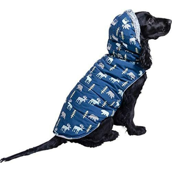 Jack and Vanilla Animal Jacket blauw, 32cm