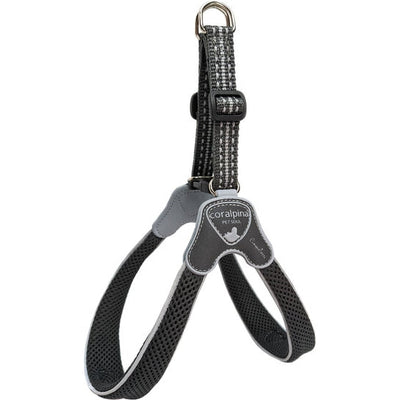 Coralpina hondenharnas Cinquetorri zwart, maat 6