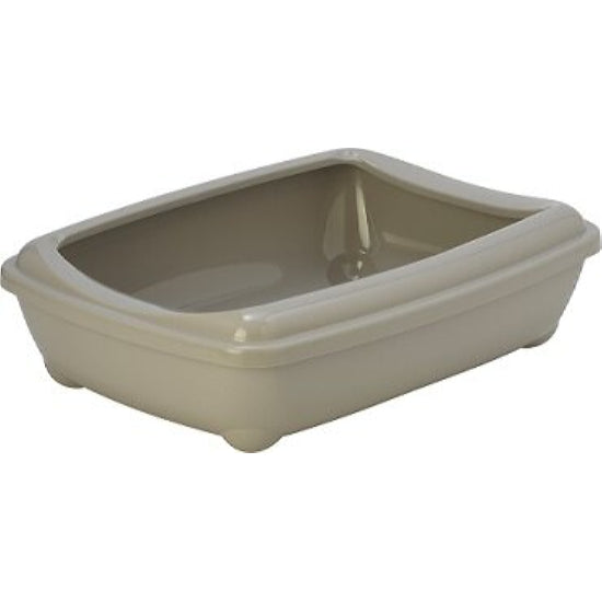 Kittenbak met rand grijs 57cm