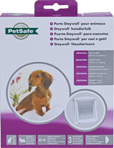 PetSafe kattenluik 715, wit/ transparant