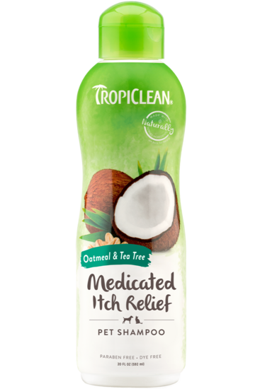 TropiClean Medicated Itch Relief shampoo 355ml