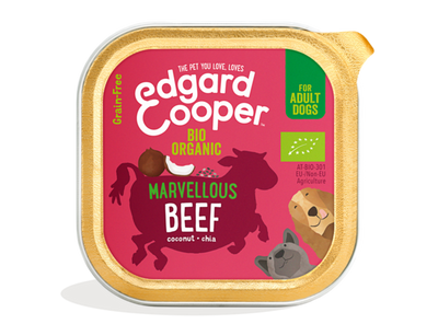 Edgard & Cooper Adult natvoer Biologisch rund 100gr.