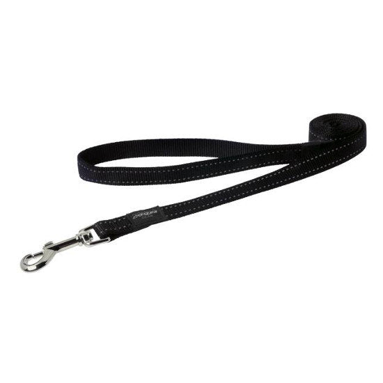 Rogz Utility hondenriem zwart XL 1,2mtr