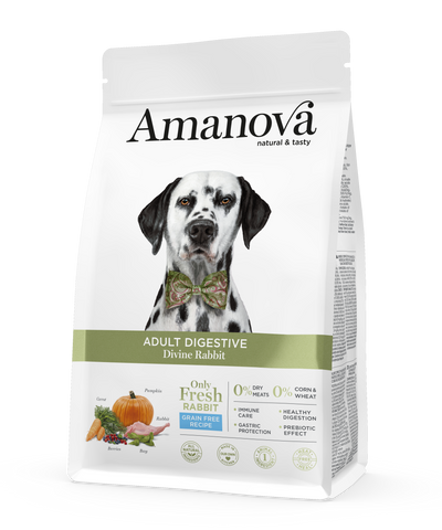 Amanova Adult Dog Digestive Divine Rabbit 2kg