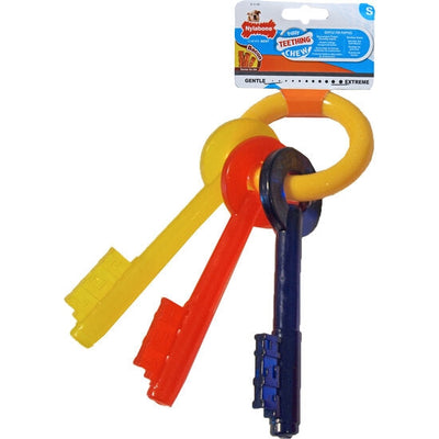 Nylabone Puppy Chew Teething Key S bacon