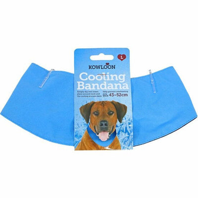 Kowloon Cooling bandana L blauw