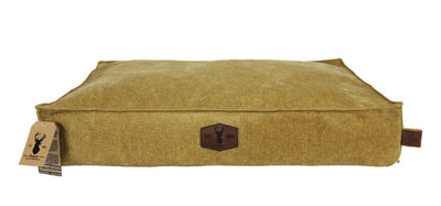 Boony ‘est 1941’ ligkussen orthopedisch ochre yellow 120 x 90 x 20cm