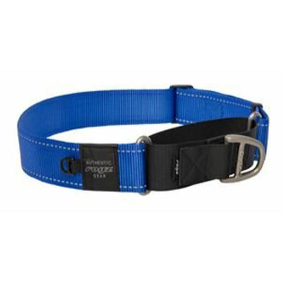 Rogz Utility Control halsband XXL blauw