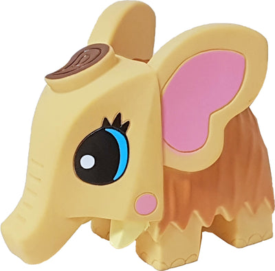 Vinyl mammoet met piep, 11cm