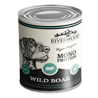 Riverwood Mono Proteine Wild Zwijn 400gr.