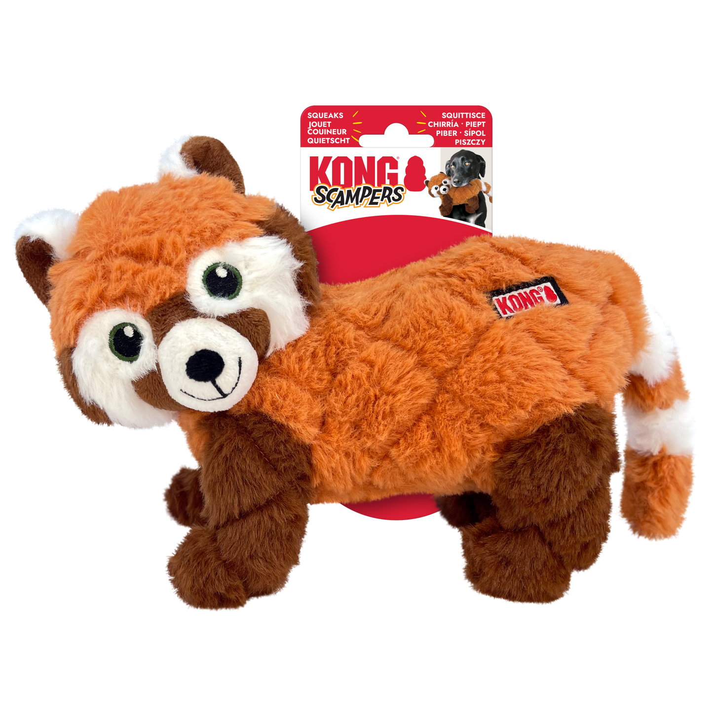 Kong Scampers Red Panda M