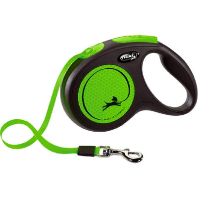 Flexi New Neon tape S groen, 5 meter