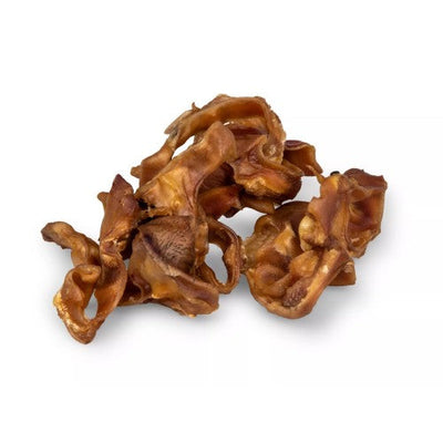 Kauwplezier varkens oor stukjes 200gr.