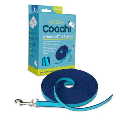 Coachi trainingslijn navy/ blue 10mtr waterproof