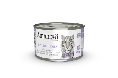 Amanova Cat Tuna & Shrimps in Jelly 70gr.
