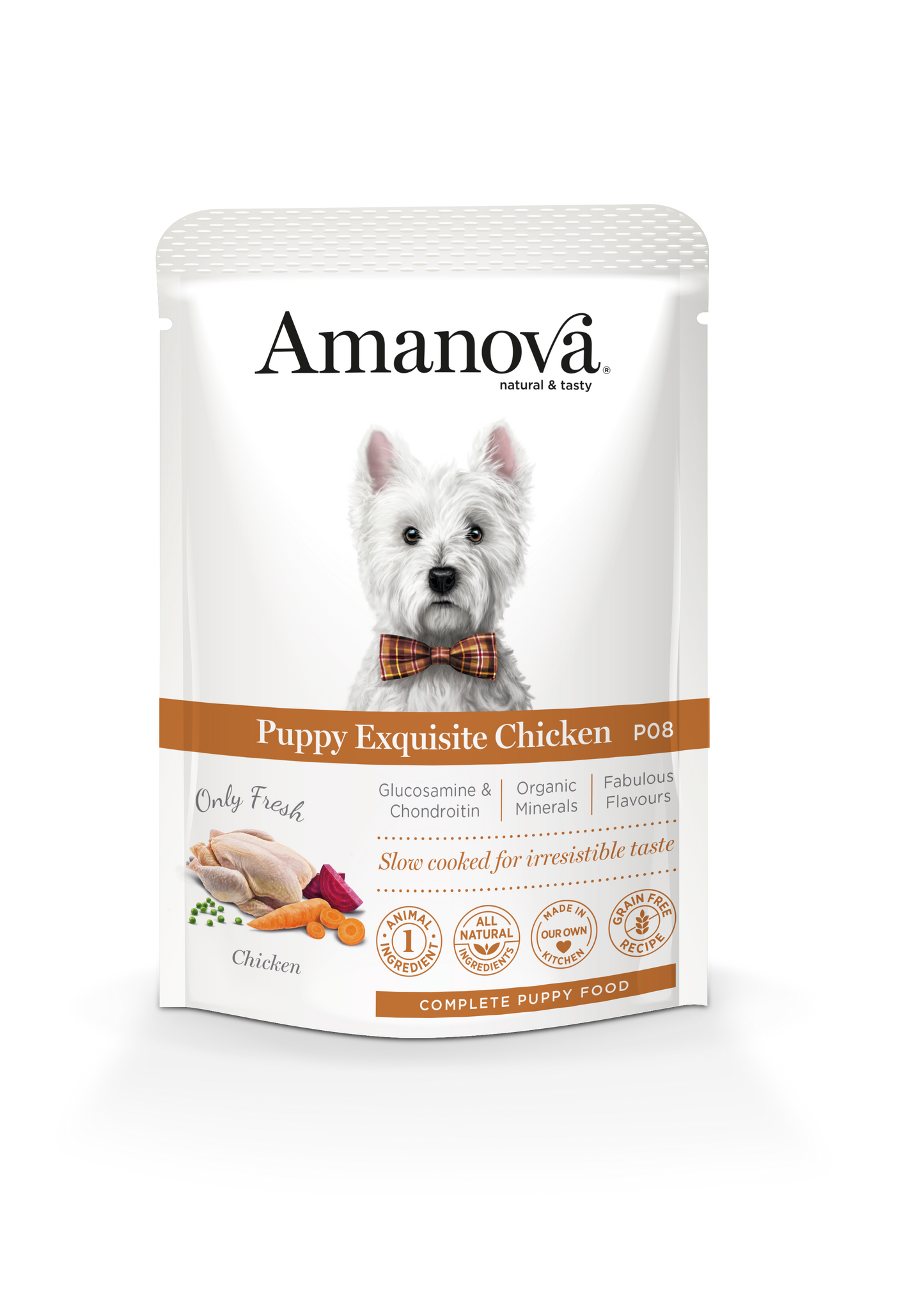 Amanova Puppy Dog Exquisite Chicken 300gr.