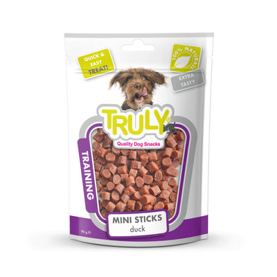Truly Dog Mini Training Sticks Duck 90gr.