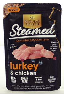 Natural Health Cat Steamed Turkey 85gr.