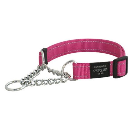 Rogz Utility Obedience sliphalsband XL roze