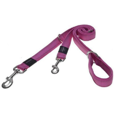 Rogz Utility multilijn M roze, 1,8mtr.