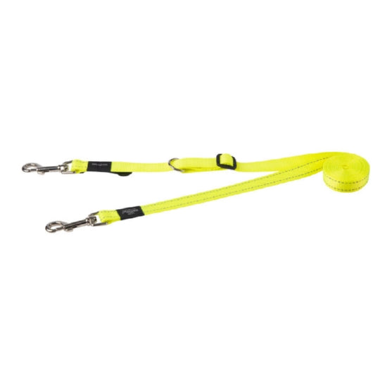 Rogz Utility Control hondenriem M geel, 2mtr.
