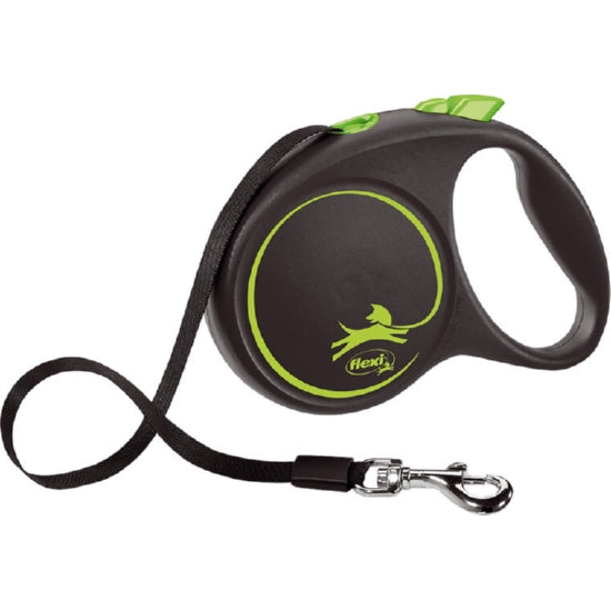 Flexi Black Design tape L groen, 5 meter