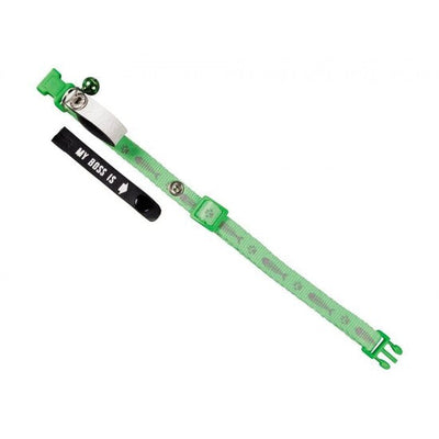 Nobby Kattenhalsband My Boss Is... Neon Groen
