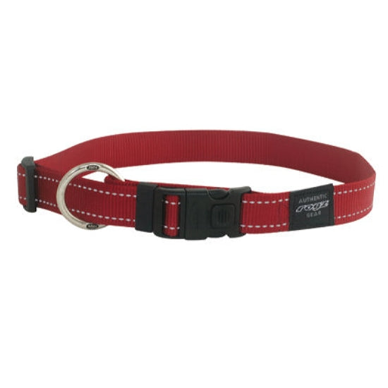 Rogz Utility halsband M rood