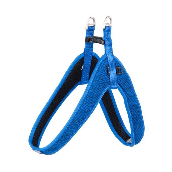 Rogz Utility Fast Fit hondentuig blauw reflecterend XXS