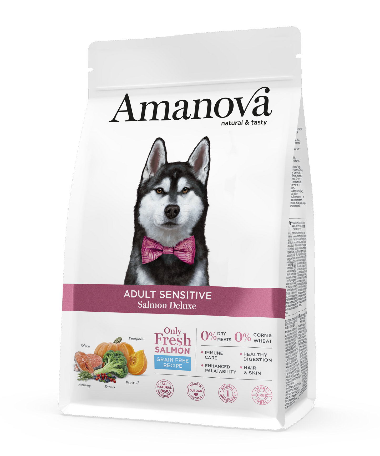 Amanova Adult Dog Sensitive Salmon Deluxe 2kg