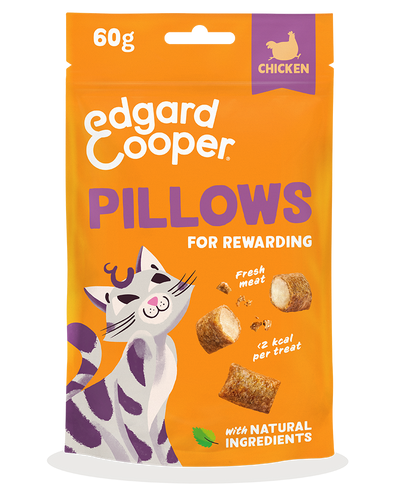 Edgard & Cooper Cat Pillows met kip 60gr.