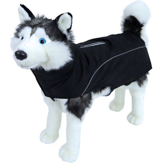Boony hondenjas luxury waterproof zwart, 25 cm