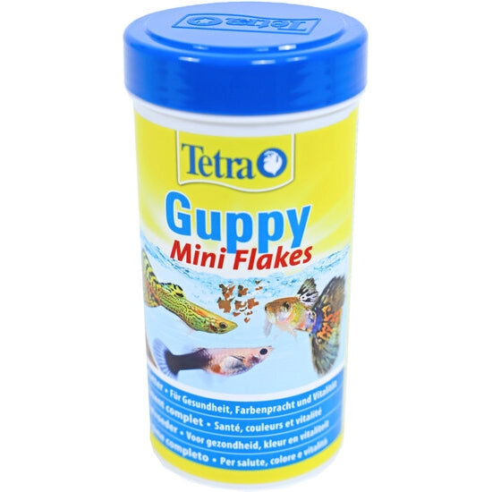 Tetra Guppy Mini Flakes 250ml.