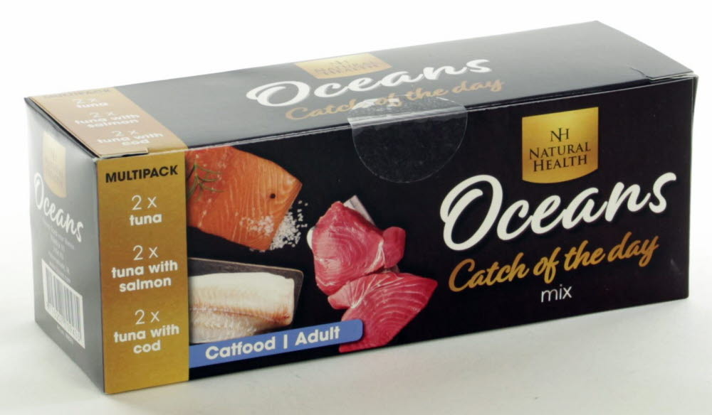 Natural Health Cat Oceans Multipack Catch Of The Day 6 x 85gr.