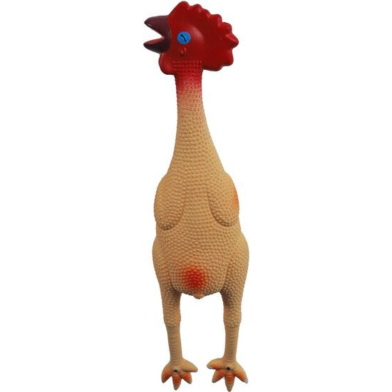 Boon Latex Kip met piep, 42cm