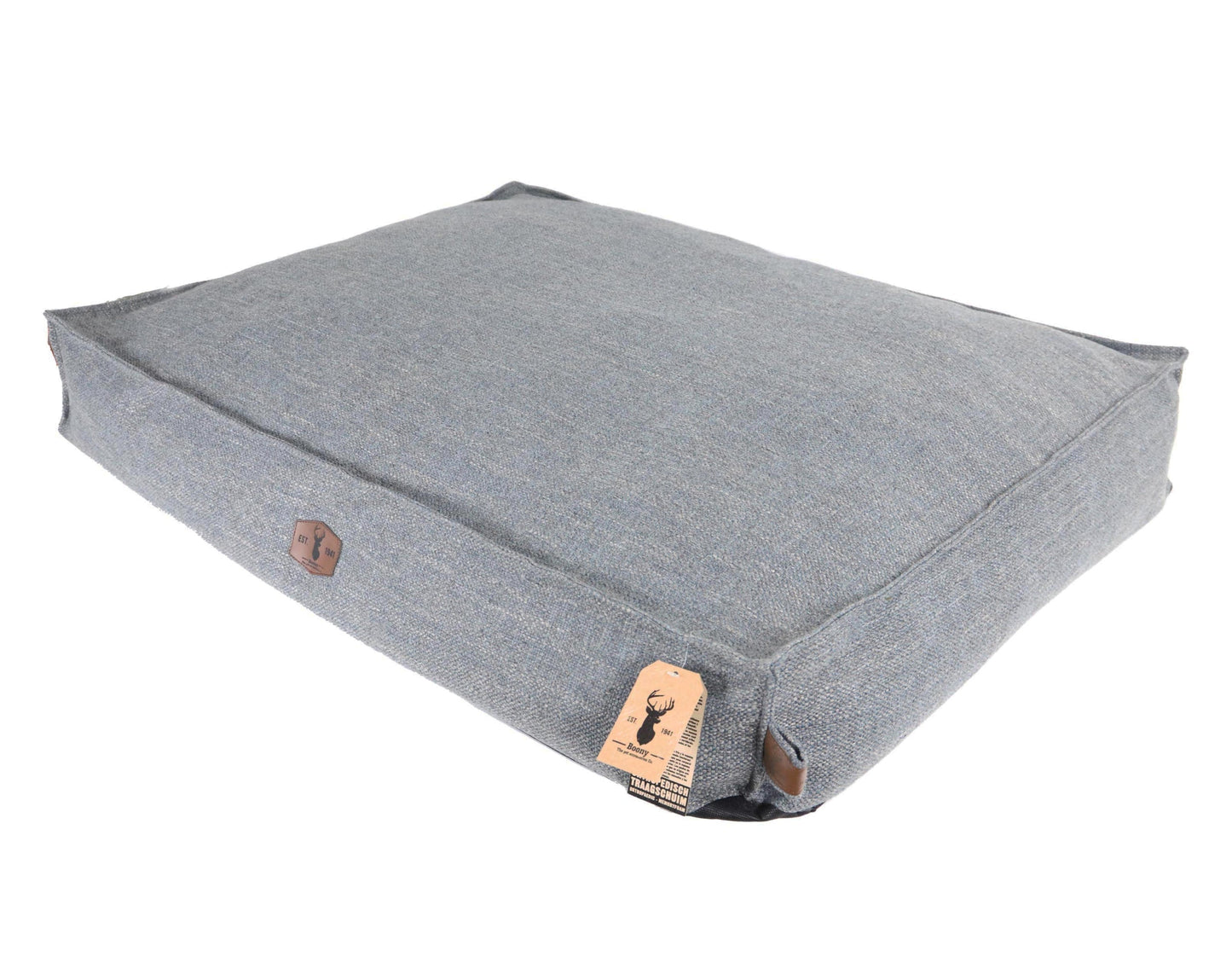 Boony ‘est 1941’ ligkussen orthopedisch Basalt grey 80 x 60 x 14cm